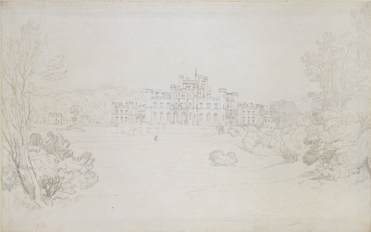 Castelo Lowther, 1809 de Joseph Mallord William Turner