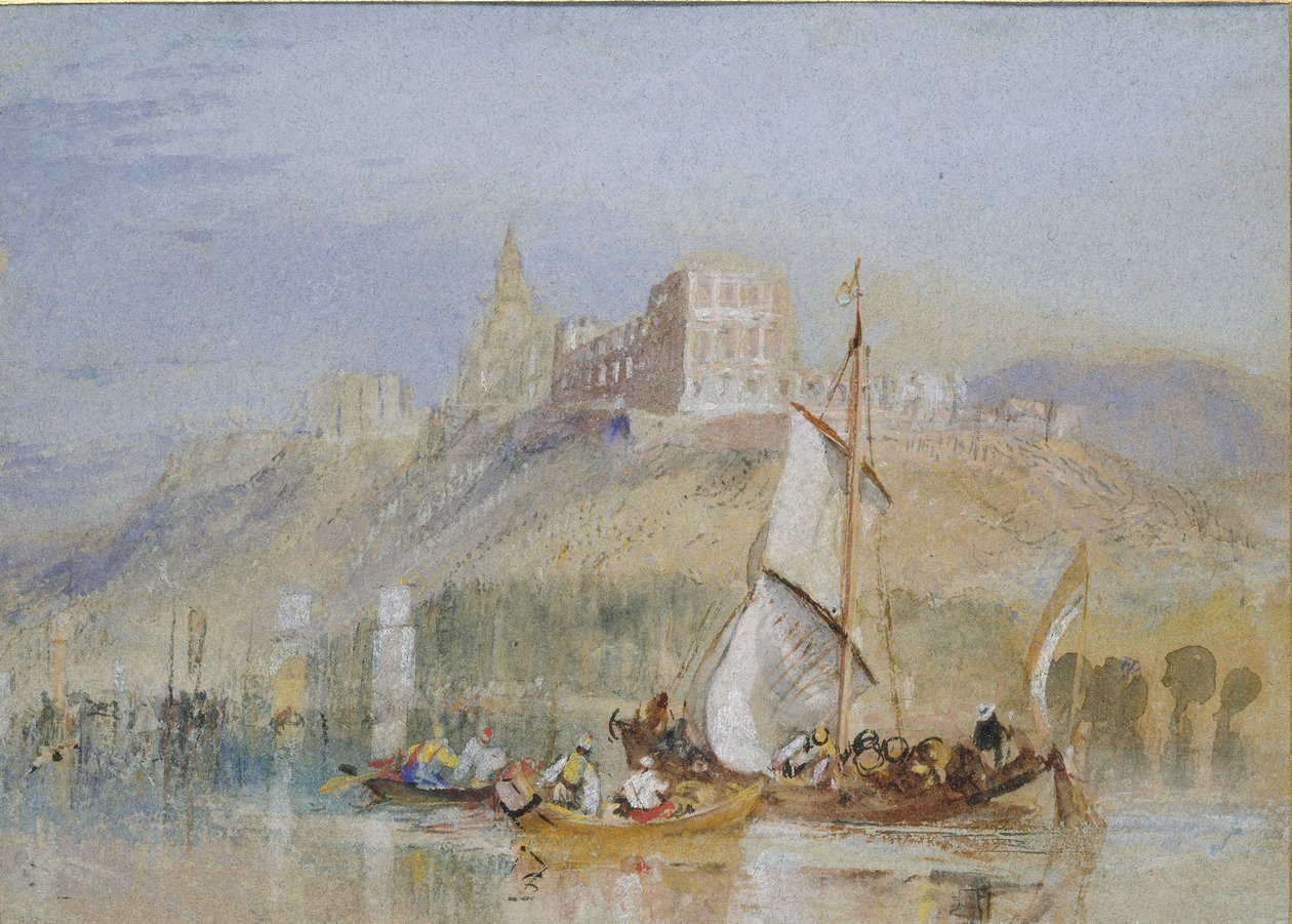 Montjean, c1830 de Joseph Mallord William Turner