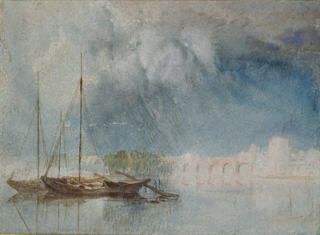 Nantes: Pont Pirmil, c1830 de Joseph Mallord William Turner