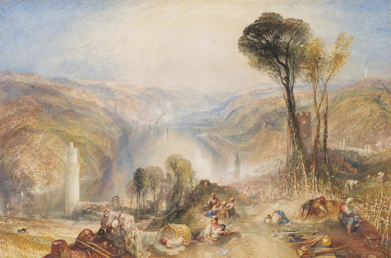 Oberwesel, 1840. de Joseph Mallord William Turner