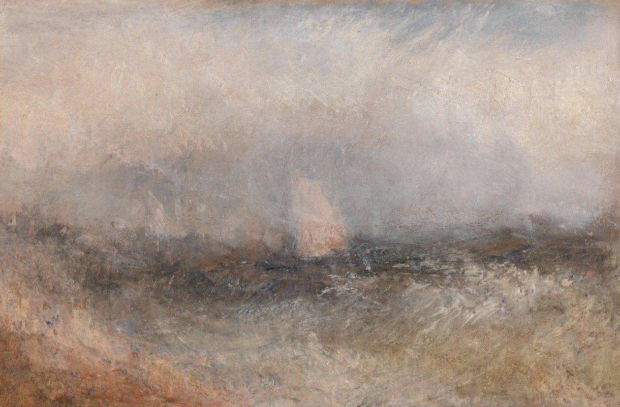 Off the Nore, entre 1840 e 1845. de Joseph Mallord William Turner