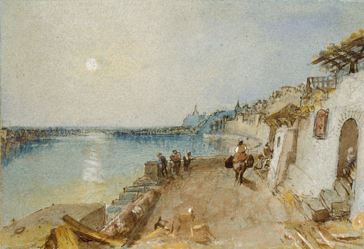 Rietz, perto de Saumur, c1830 de Joseph Mallord William Turner