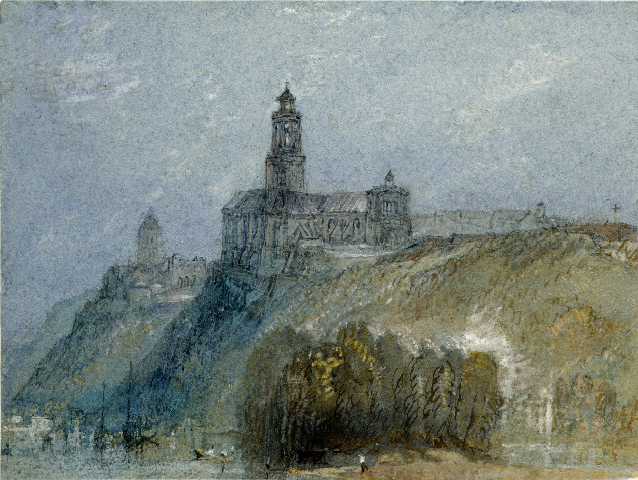 Saint-Florent-le-Vieil, c1826-1830 de Joseph Mallord William Turner