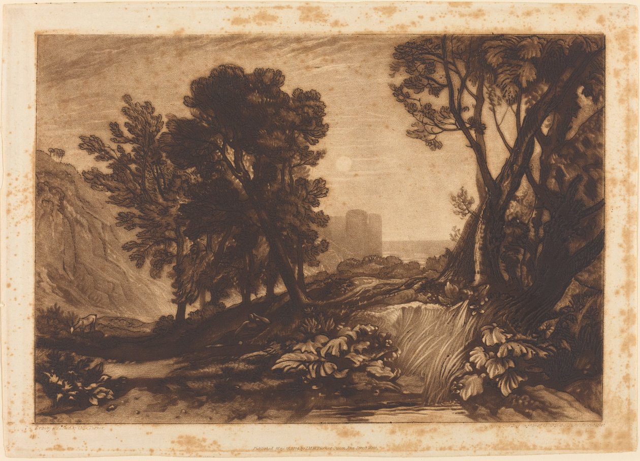 Solitude, publicado em 1814. de Joseph Mallord William Turner