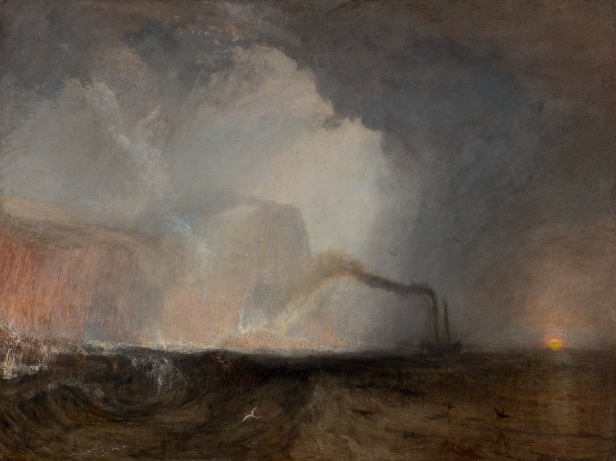 Staffa, Caverna de Fingal, 1831 a 1832. de Joseph Mallord William Turner