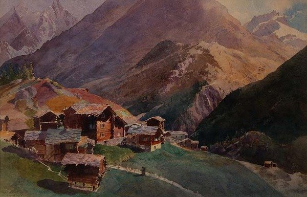 Zermatt de Platten de J.M. Donne