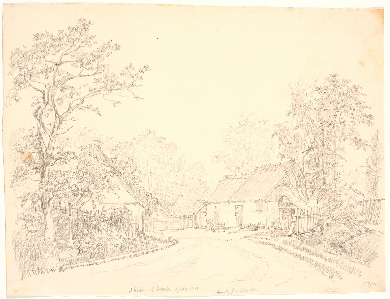 Lote perto de Hellesbæk de J.P. Møller