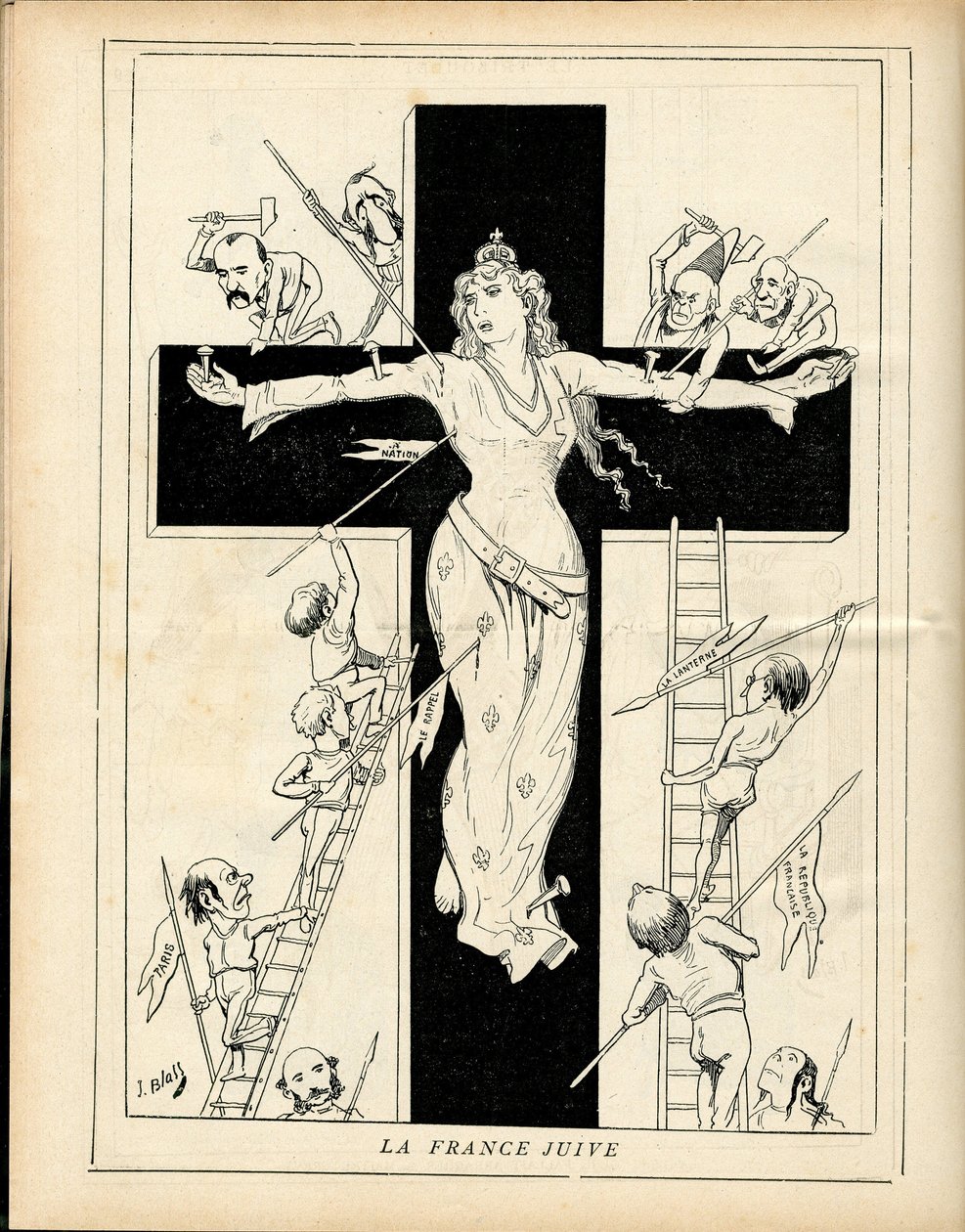 O Triboulet de J.  Blass
