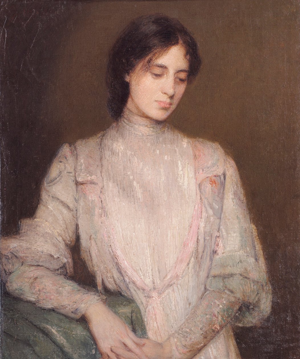 Uma cavalheira de J. Alden Weir