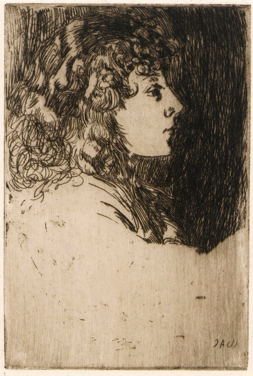 Cabeça pequena de J. Alden Weir