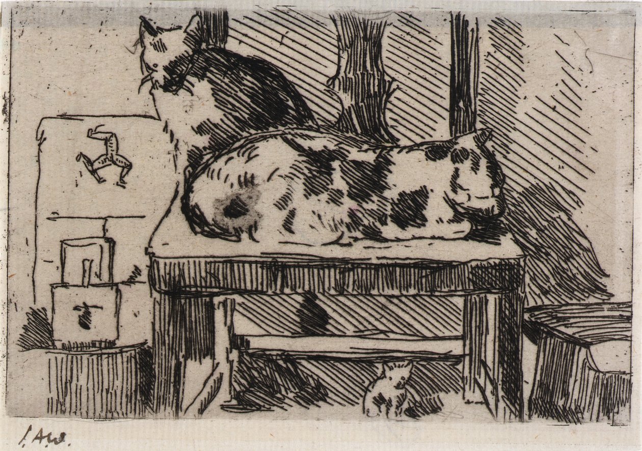 Gatos Manx--Isle of Man de J. Alden Weir