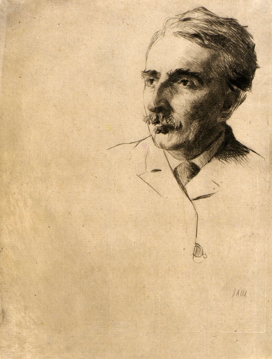 Retrato de John F. Weir de J. Alden Weir