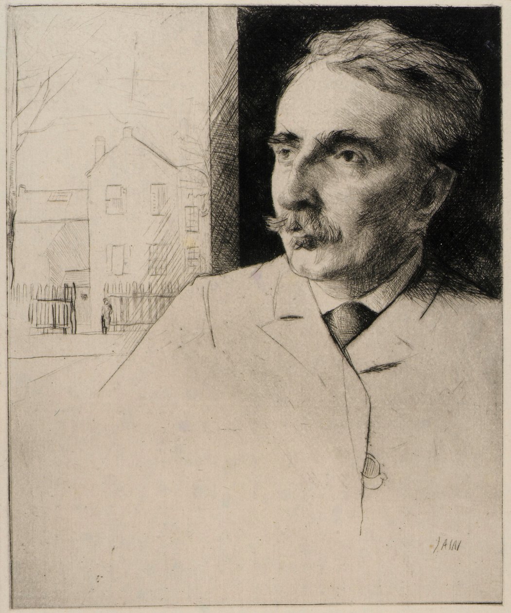 Retrato de John F. Weir de J. Alden Weir
