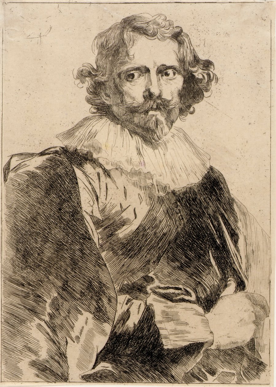 Retrato de Lucas Vorsterman de J. Alden Weir