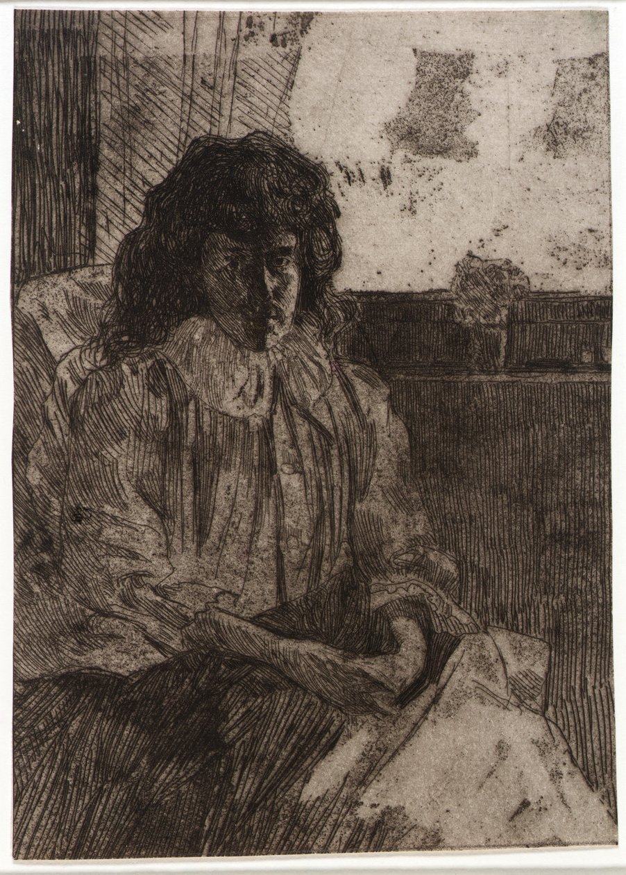 Esboço à janela n.º 2 de J. Alden Weir
