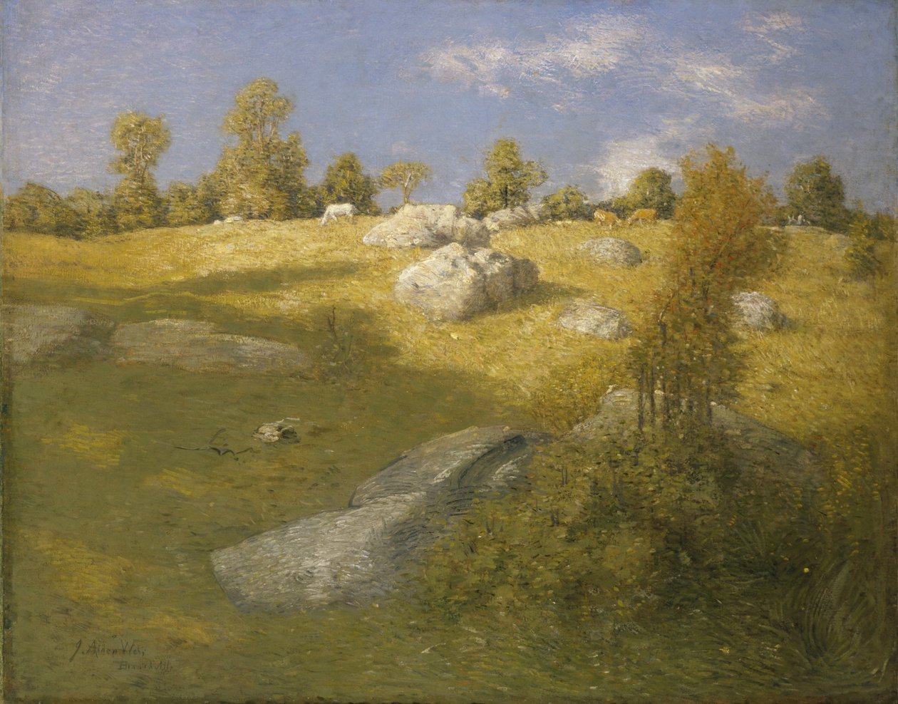 Pastagem de terras altas de J. Alden Weir