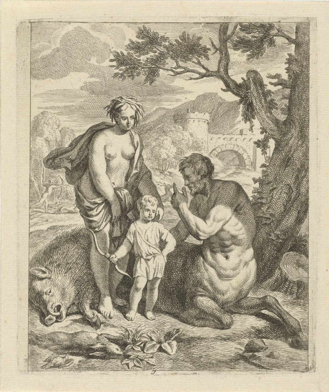 Aquiles ensinados por Chiron
Cenas da vida de Aquiles (título da série)
Vitam et mortem achilli (título da série) de J. Alexander Janssens