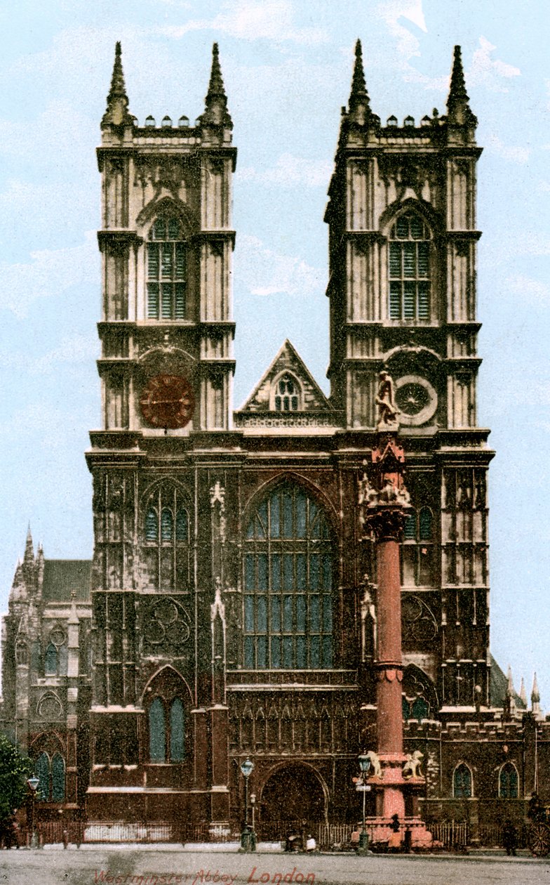 Abadia de Westminster, Londres, início do século XX. de J. Beagles and Co.
