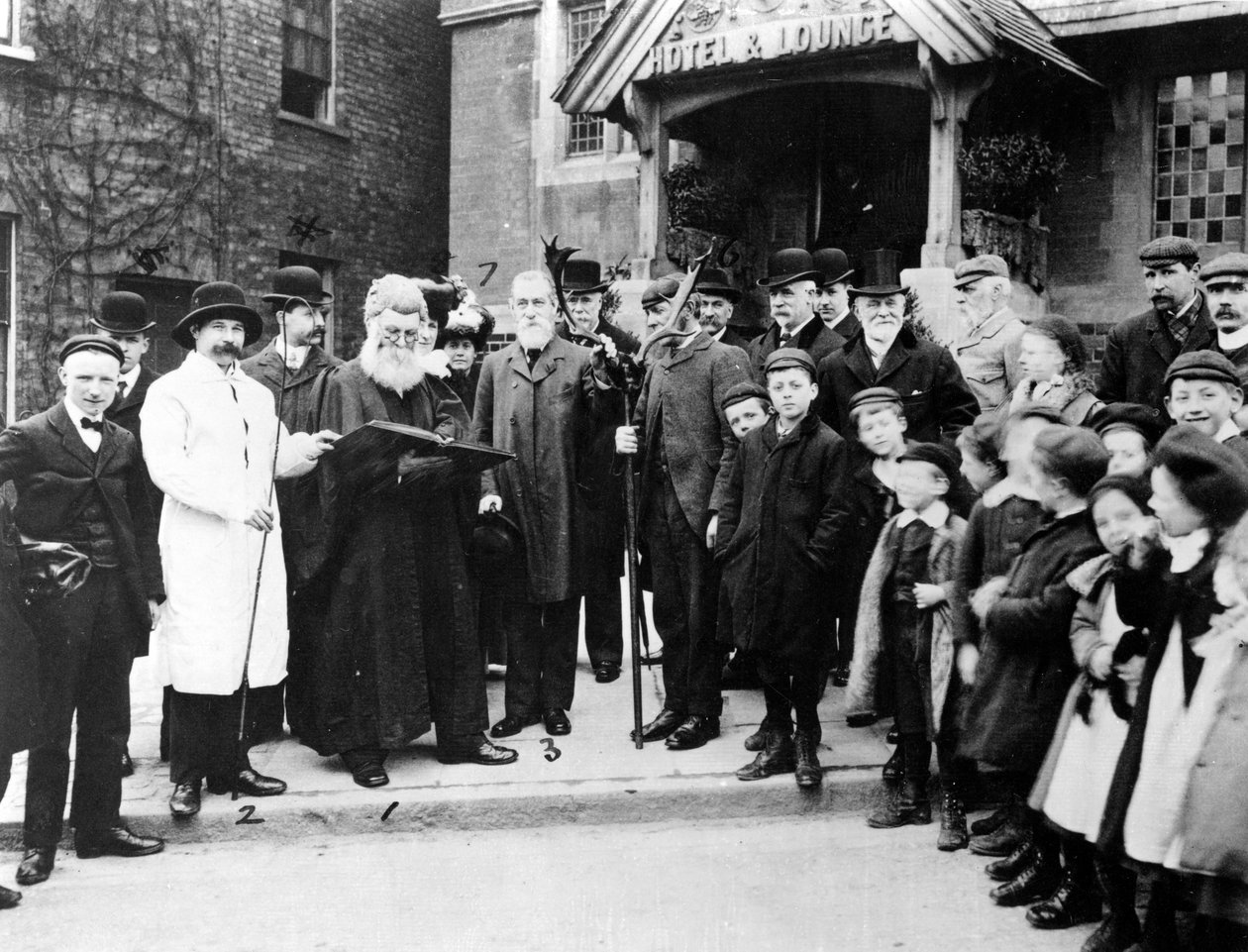 Palavrões nos chifres em Highgate, 28 de março de 1906 de J. Benjamin Stone