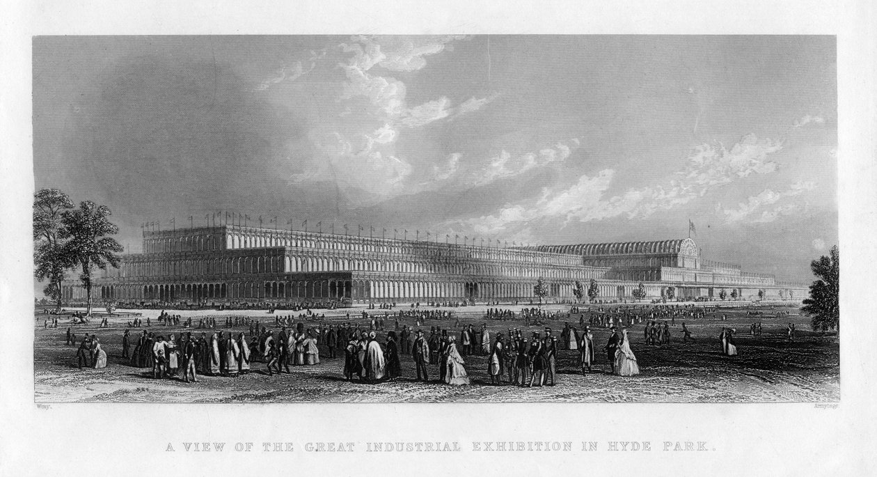 A Grande Exposição, Hyde Park, Londres, 1851. de J. C. Armytage