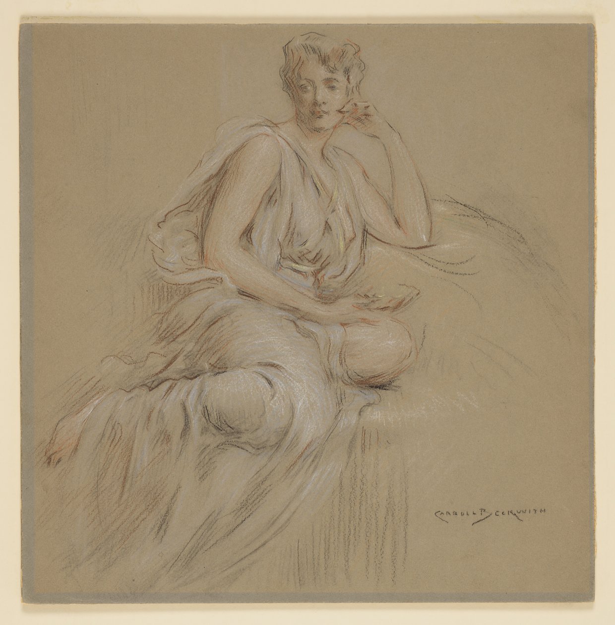 Figura clássica de J. Carroll Beckwith