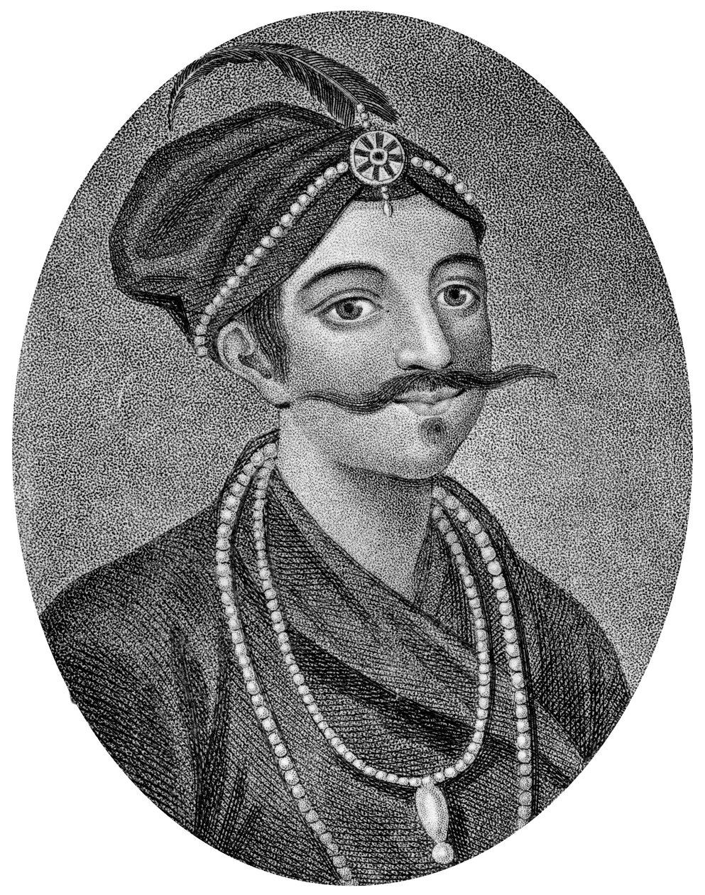 Um príncipe chinês da raça Manchoo Tartar, 1801. de J. Chapman