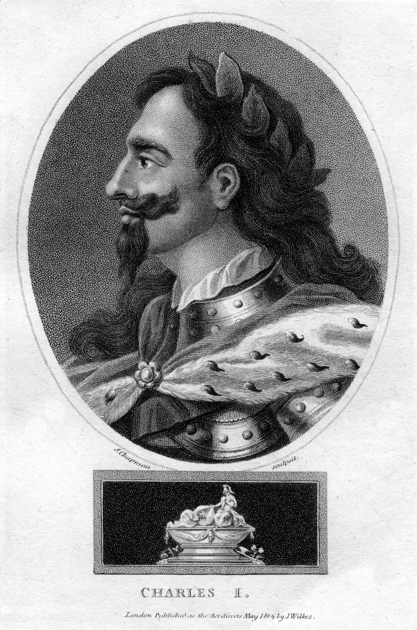 Carlos I da Inglaterra, 1804. de J. Chapman