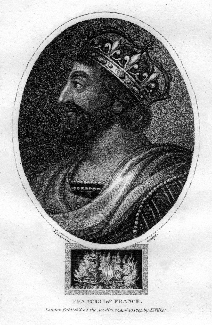 Francisco I, rei da França, 1805. de J. Chapman