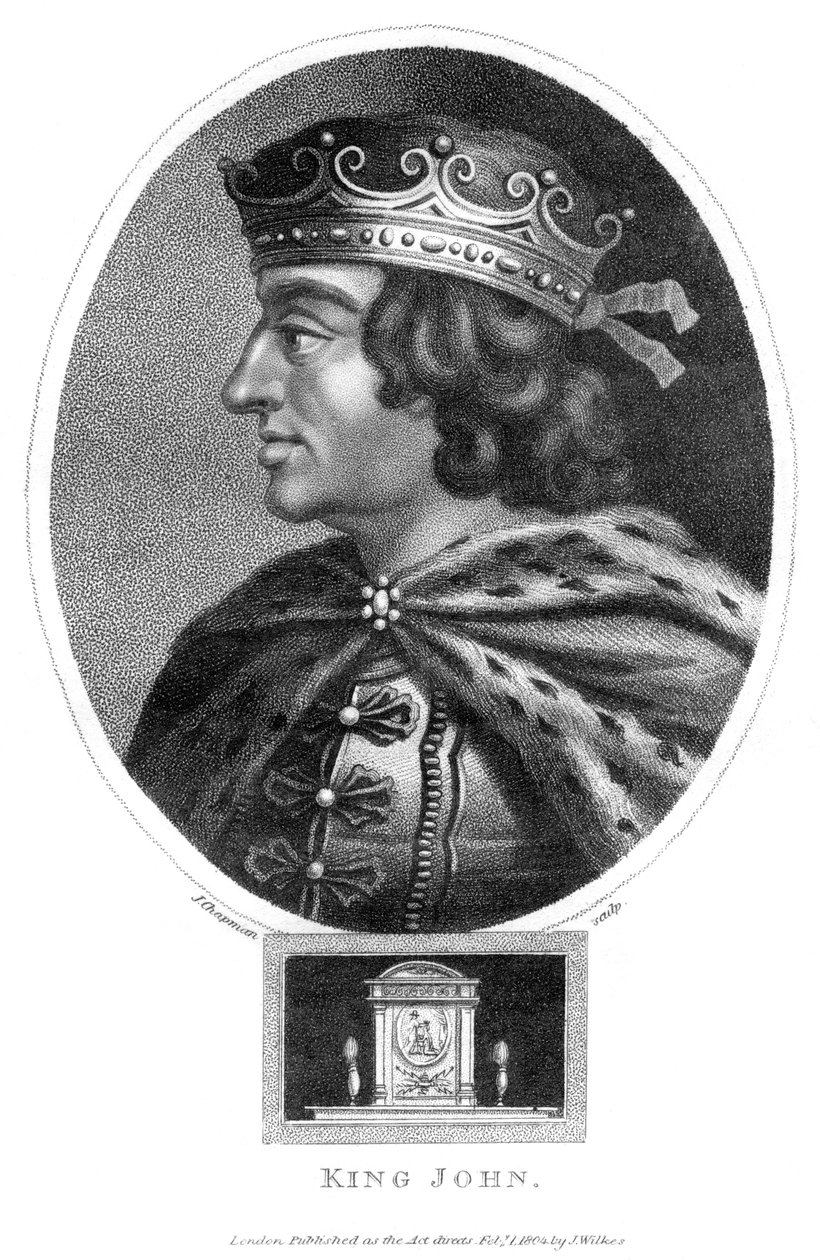 Rei João 1167-1216, 1804. de J. Chapman