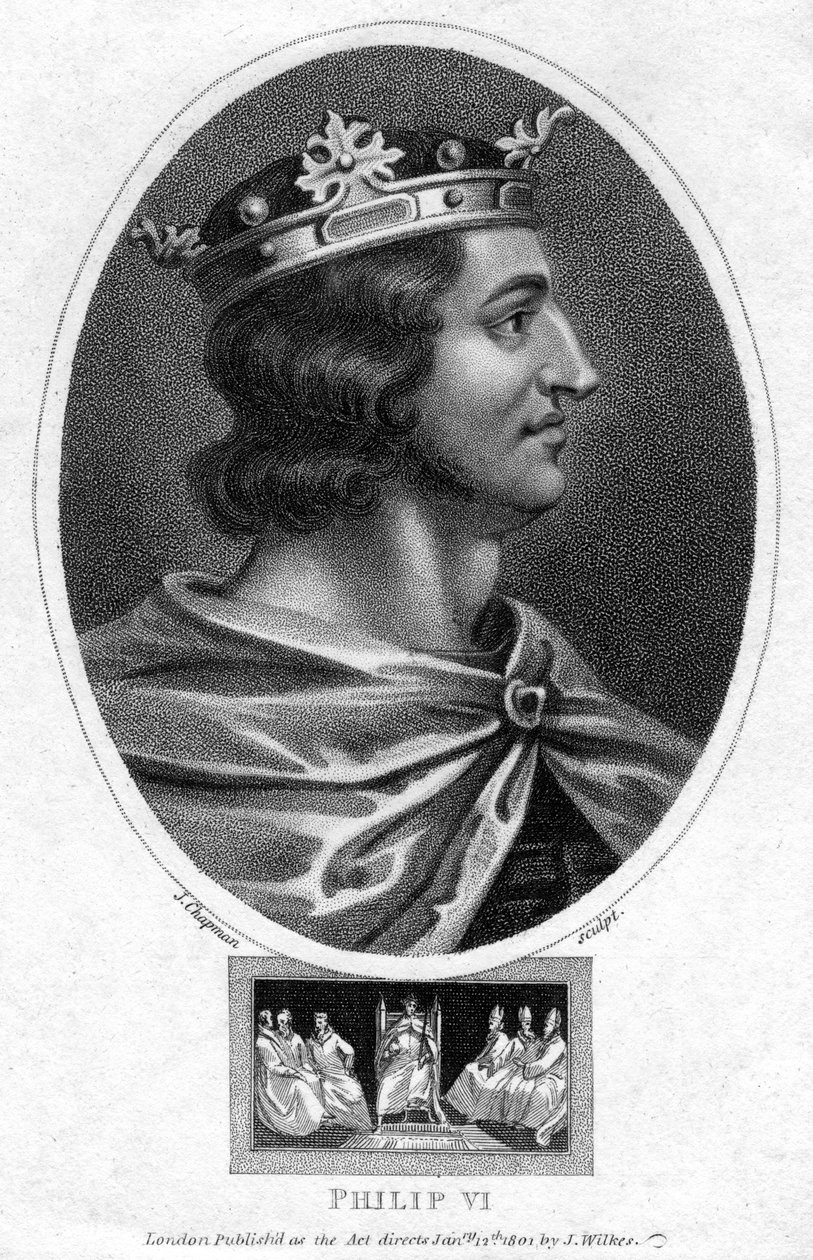 Filipe VI da França, 1801. de J. Chapman