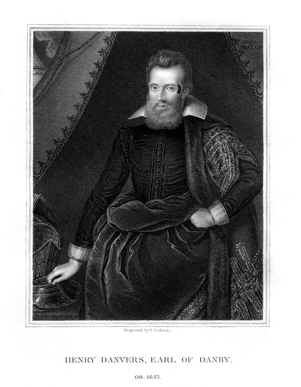 Henry Danvers, conde de Danby, 1828. de J. Cochran
