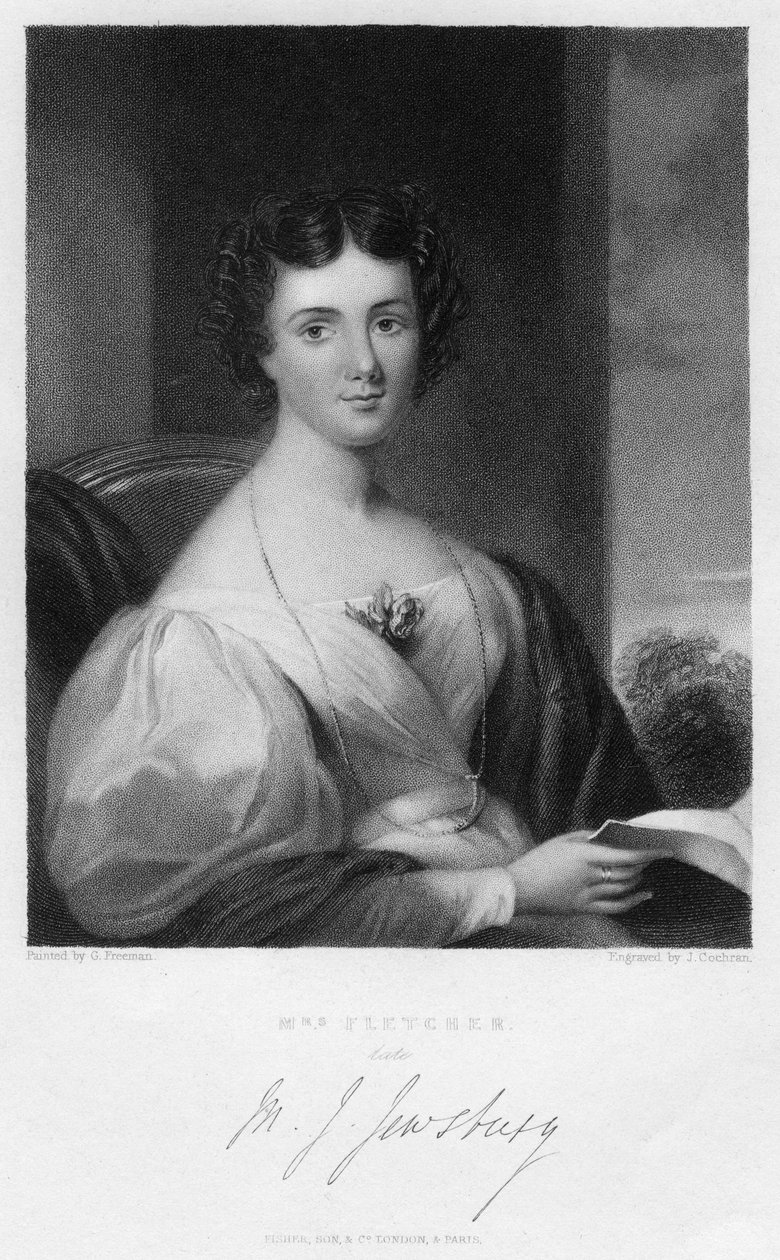 Sra. Fletcher, c1830s. de J. Cochran
