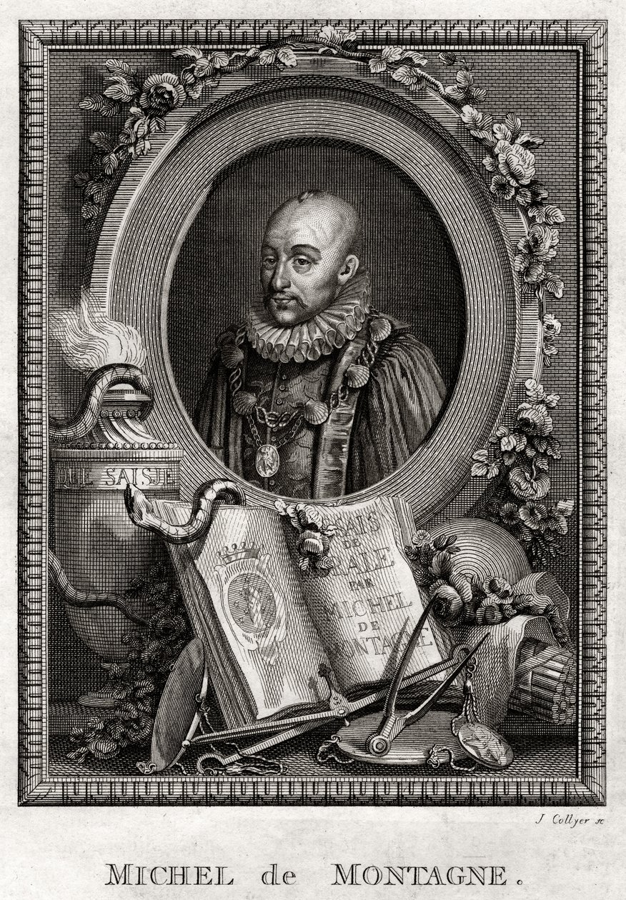 Michel de Montagne, 1775 de J. Collyer
