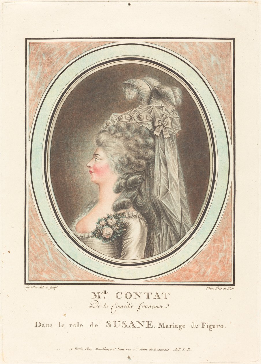 Senhorita contato de J. Coutellier