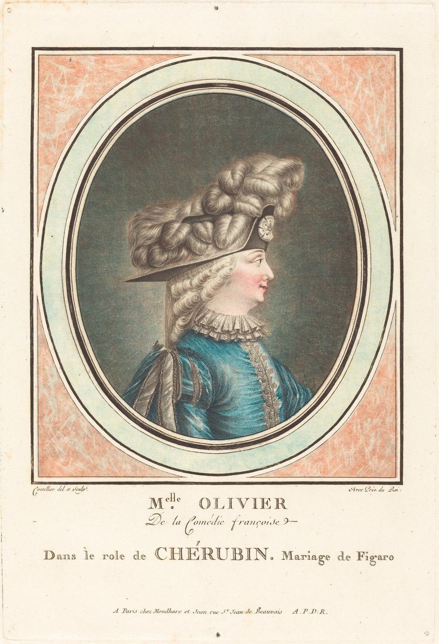 Senhorita Oliver de J. Coutellier