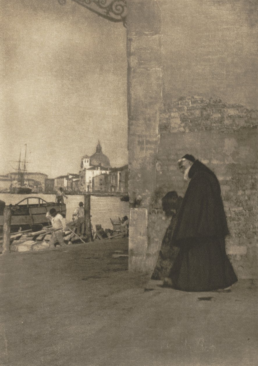 Trabalho de câmera: Um franciscano, Veneza de J. Craig Annan
