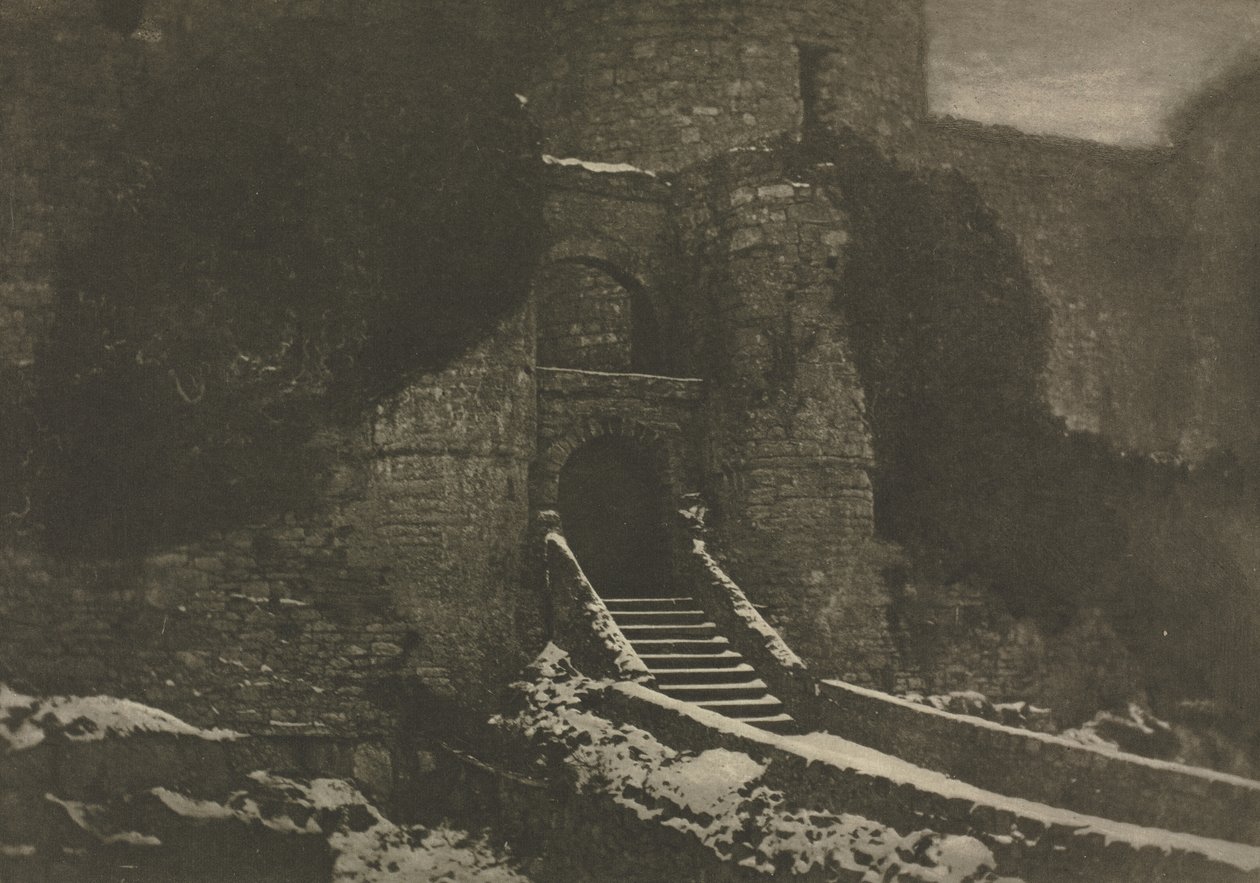 Trabalho de câmera: Harlech Castle de J. Craig Annan