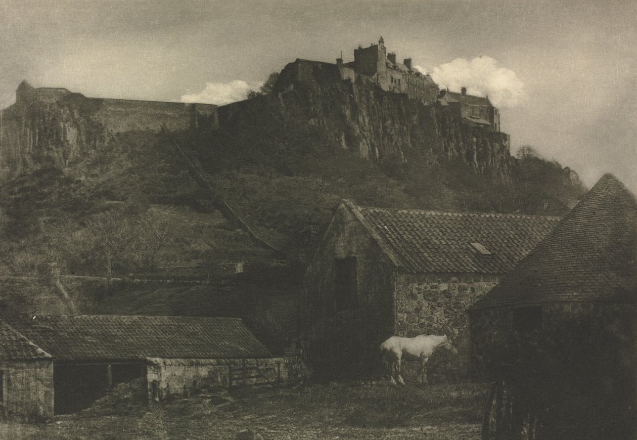 Trabalho de câmera: Castelo de Stirling de J. Craig Annan