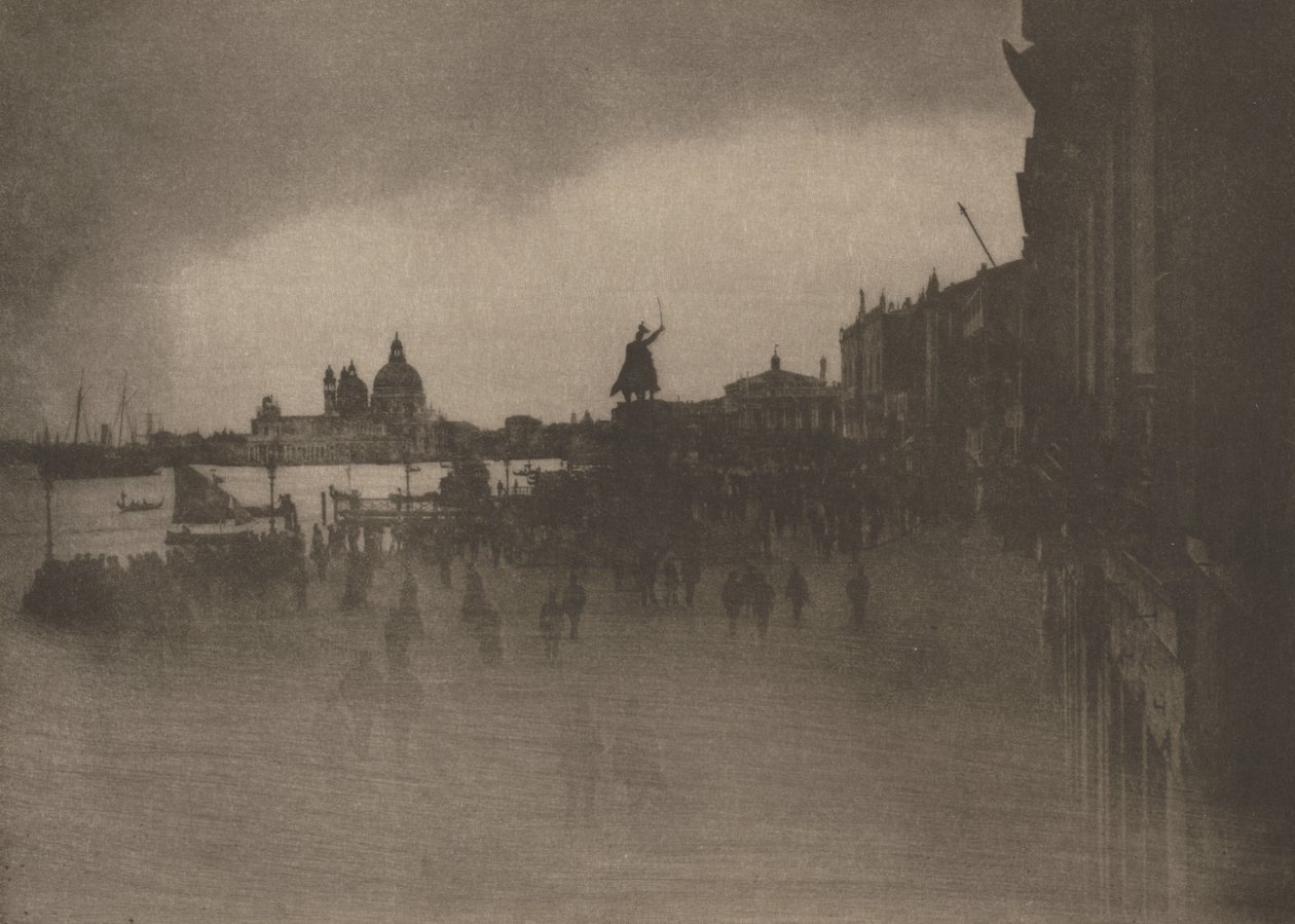Trabalho de câmera: The Riva Schiavoni, Veneza de J. Craig Annan