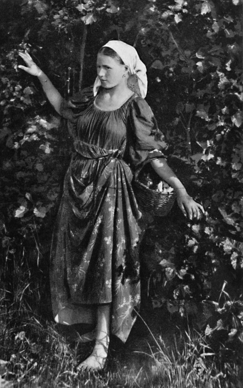Uma camponesa russa, 1912 de J. Daziaro