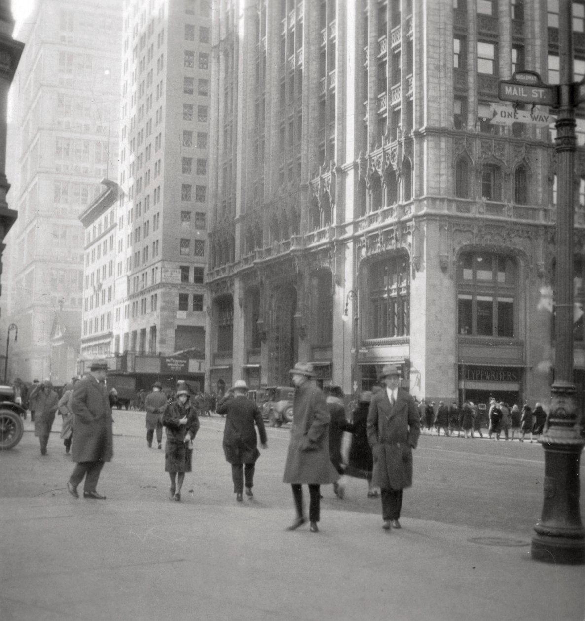 Lower Broadway, Nova York, EUA, século XX de J. Dearden Holmes