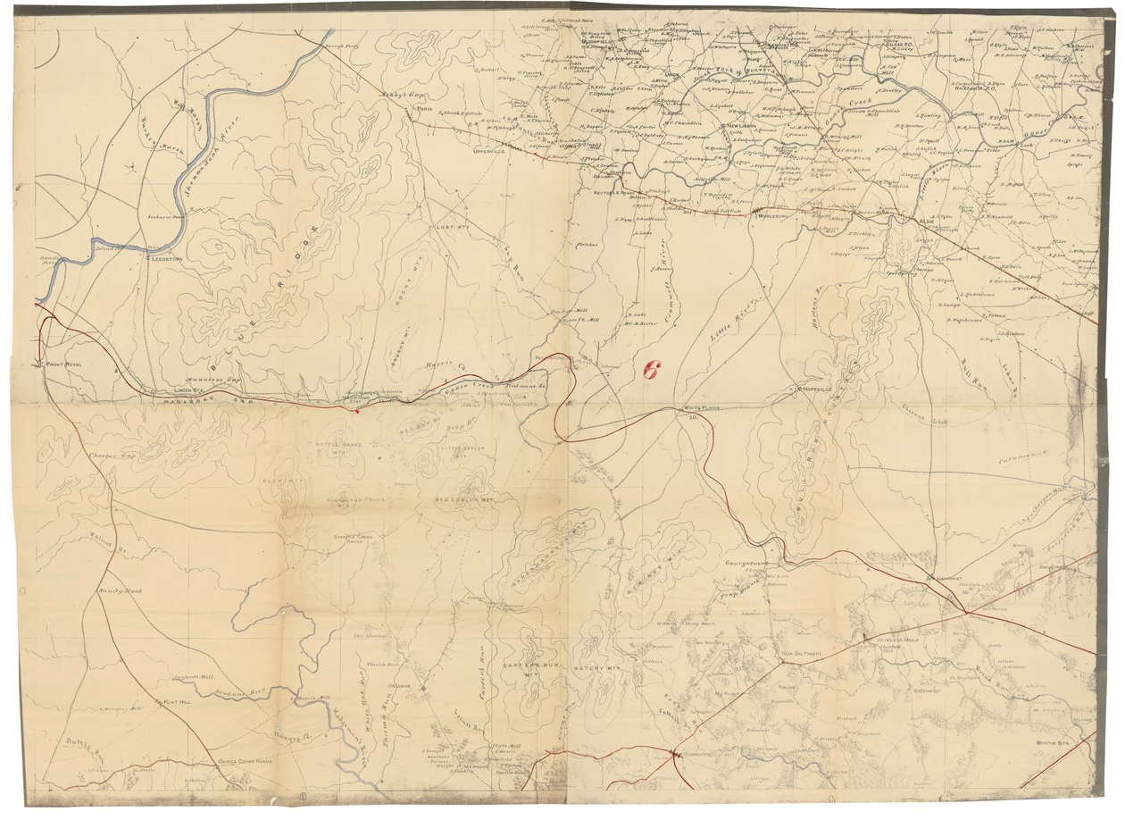 [Central da Virgínia] de J. F.; Schedler United States. Army. Corps Of Topographical Engineers; Gedney