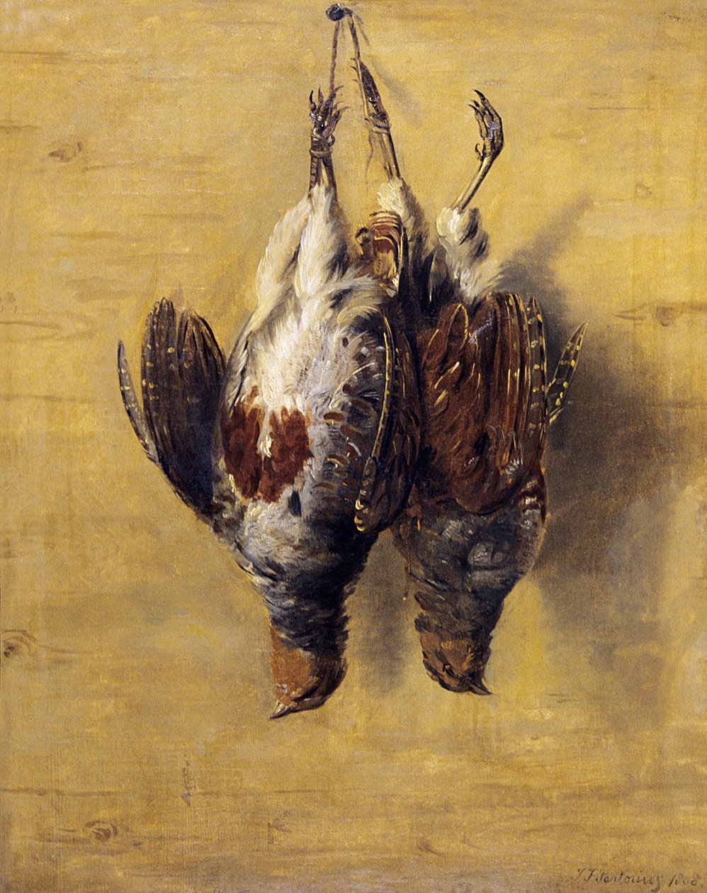 Brace of English Partridge de J. Francis Sartorius