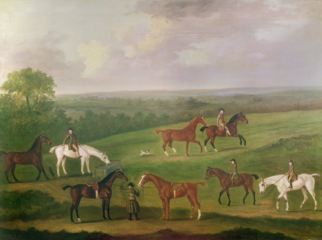 Cavalos no Exercício de J. Francis Sartorius