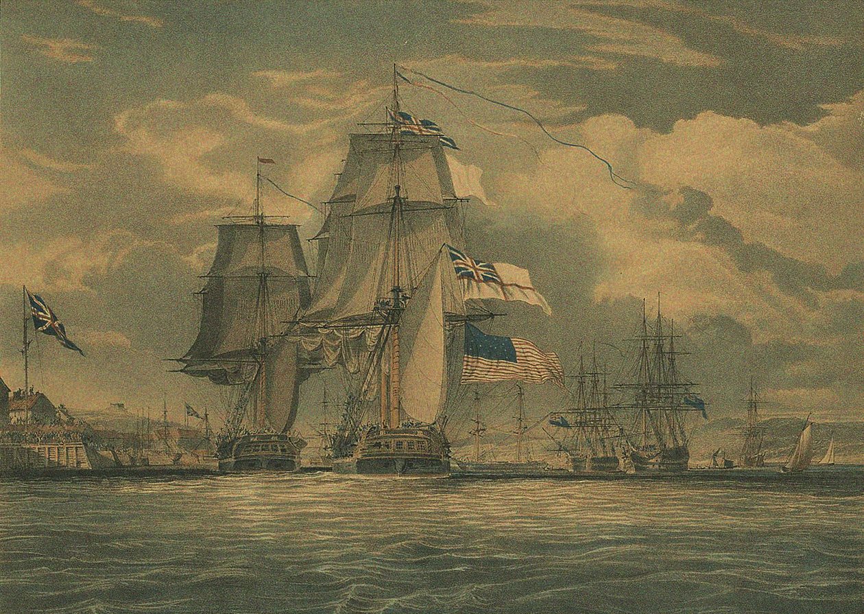 HMS Shannon captura USS Chesapeake, 1 de junho de 1813, 1813 de J. G. C. Schetly