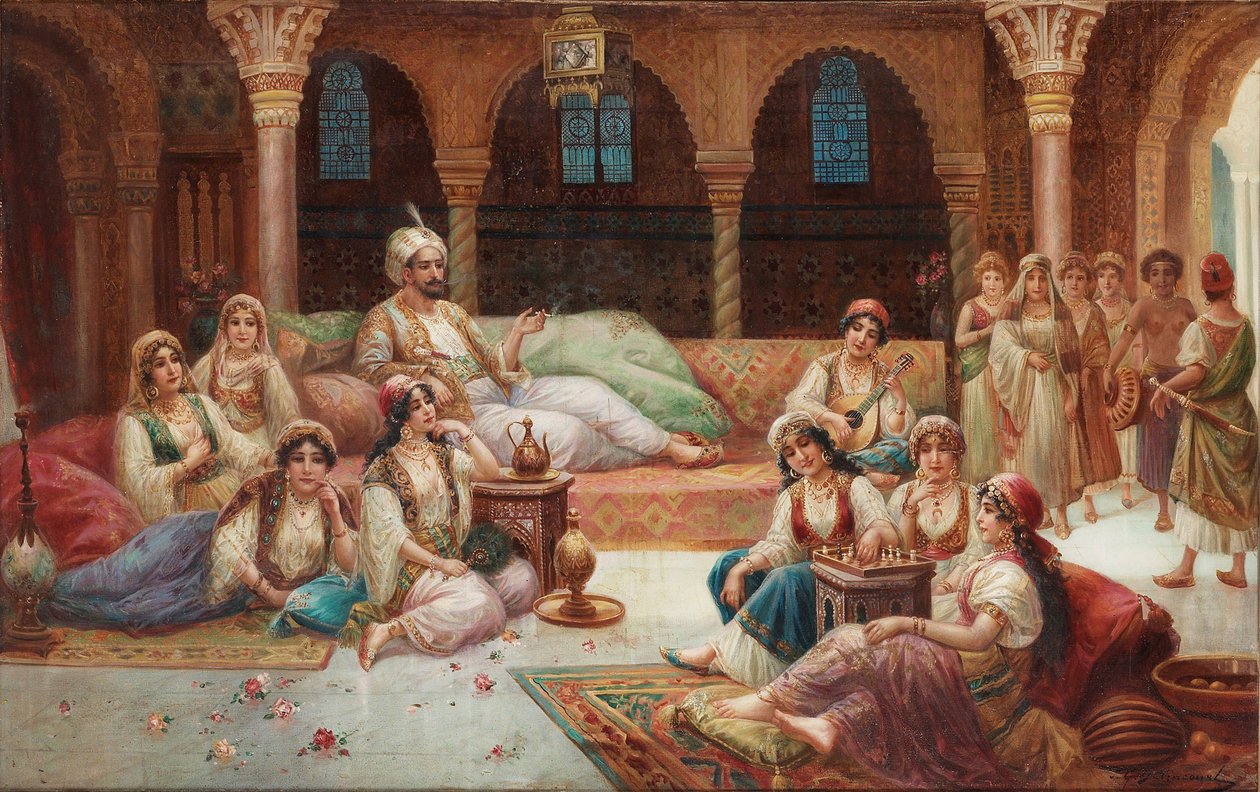 em um harém de J. G. Delincourt
