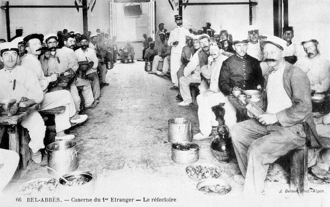 Legião Estrangeira Francesa, Sidi Bel Abbes, Argélia, 1910. de J. Geiser