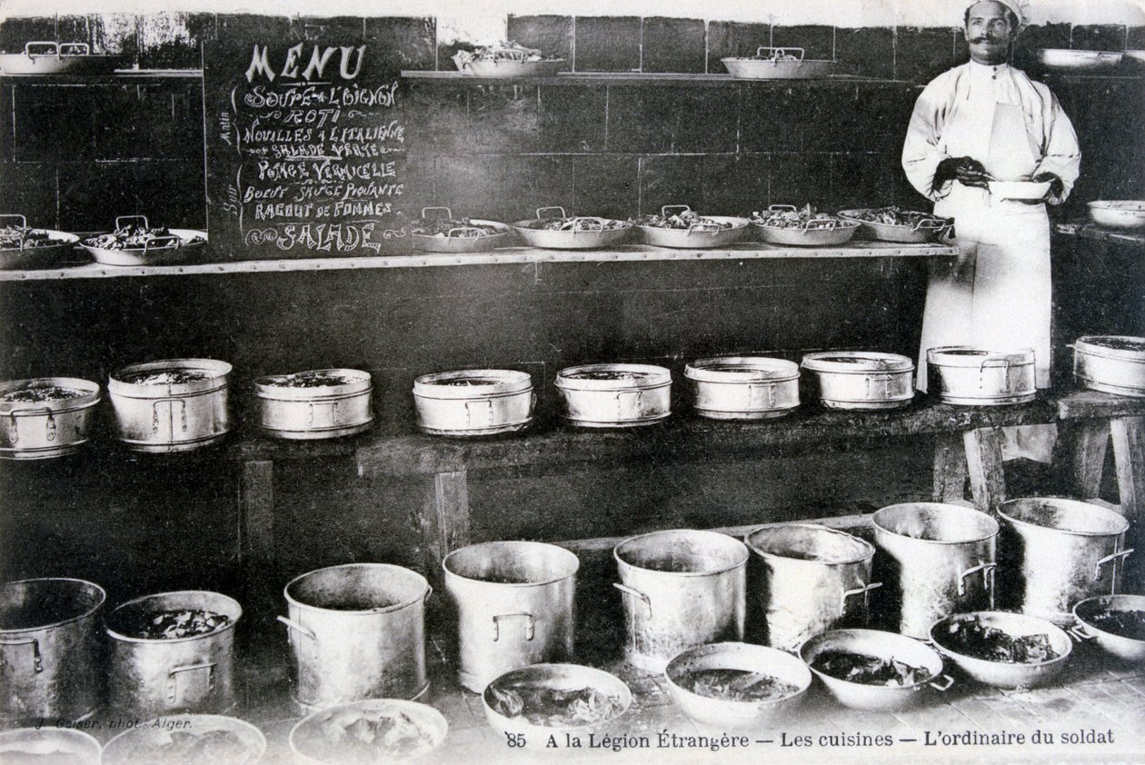 Legião Estrangeira Francesa, Sidi Bel Abbes, Argélia, 1910. de J. Geiser