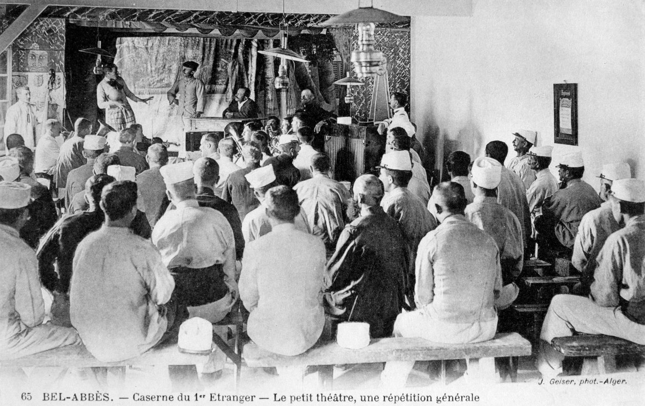 Legião Estrangeira Francesa, Sidi Bel Abbes, Argélia, século XX. de J. Geiser