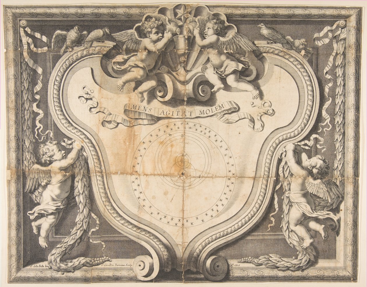 O Sistema Copernicano, c. 1639. de J Girardin